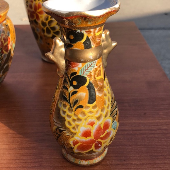 Porcelain Set-Five Piece Fine Hand-Painted China - Picture 2 of 10